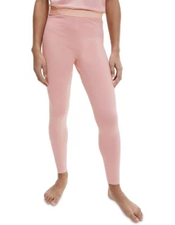 Discount ✨ Calvin Klein Ck One Basic Lounge Jersey Legging Pink Shell ❤️