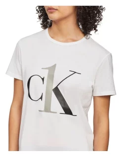 New ๐ Calvin Klein Ck One Sleep Short Sleeve Crew Neck T-Shirt In White ๐ 9 New ๐ Calvin Klein Ck One Sleep Short Sleeve Crew Neck T-Shirt In White ๐ -sleepwear-robes Sales unnamed file 1098