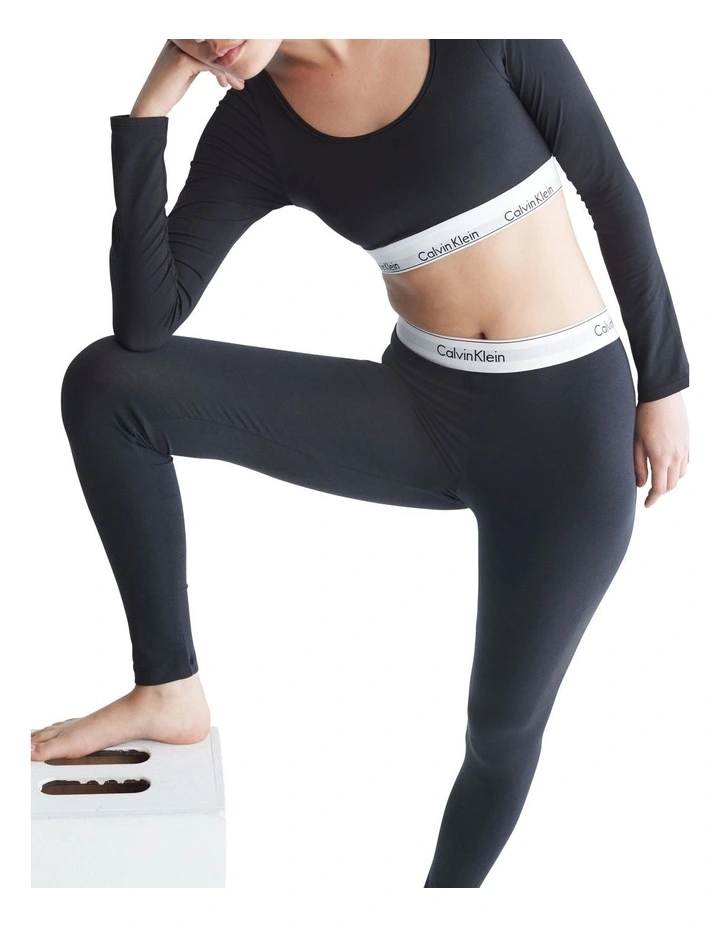 Flash Sale 𧨠Calvin Klein Modern Cotton Lounge Legging In Black β€οΈ 6 Flash Sale 𧨠Calvin Klein Modern Cotton Lounge Legging In Black β€οΈ - Image 4