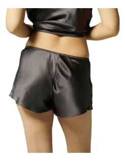 Top 10 🤩 Simone Perele Dream Silk Night Short Charcoal 👏 -sleepwear-robes Sales unnamed file 1113