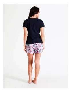 New 🔥 Soho Organic Cotton Knit Short Sleeve PJ Set In Pink 🥰 -sleepwear-robes Sales unnamed file 112