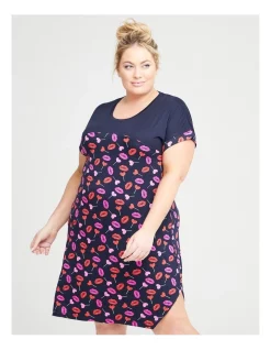 Flash Sale 🤩 Taking Shape Bamboo Lollipops Nightie In Print 🥰 -sleepwear-robes Sales unnamed file 1125