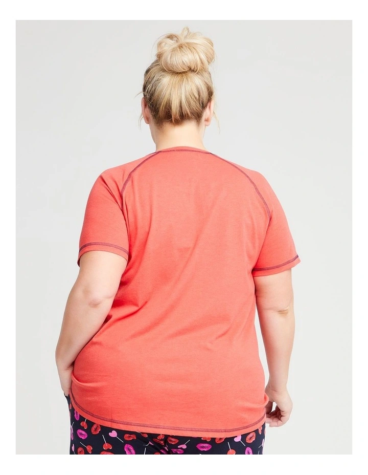 Coupon π Taking Shape Cotton Blend Pyjama Top In Red π 4 Coupon π Taking Shape Cotton Blend Pyjama Top In Red π - Image 2