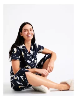 Wholesale π Soho Organic Cotton 3/4 PJ Set In Navy π 10 Wholesale π Soho Organic Cotton 3/4 PJ Set In Navy π -sleepwear-robes Sales unnamed file 1155