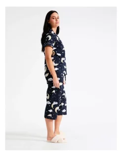 Wholesale π Soho Organic Cotton 3/4 PJ Set In Navy π 13 Wholesale π Soho Organic Cotton 3/4 PJ Set In Navy π -sleepwear-robes Sales unnamed file 1158