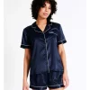 Best reviews of π Chloe & Lola Jacquard Spot Satin Short Sleeve PJ Set In Navy 𧨠1 Best reviews of π Chloe & Lola Jacquard Spot Satin Short Sleeve PJ Set In Navy 𧨠-sleepwear-robes Sales unnamed file 1161
