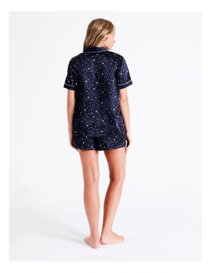 Promo โ Chloe & Lola Satin Short Sleeve PJ Set In Navy ๐ 8 Promo โ Chloe & Lola Satin Short Sleeve PJ Set In Navy ๐ - Image 6