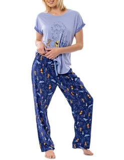 Outlet 😍 Winnie The Pooh Sleep Pant In Blue ⭐ -sleepwear-robes Sales unnamed file 1201