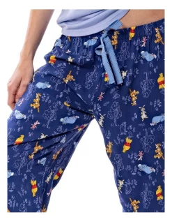 Outlet 😍 Winnie The Pooh Sleep Pant In Blue ⭐ -sleepwear-robes Sales unnamed file 1202