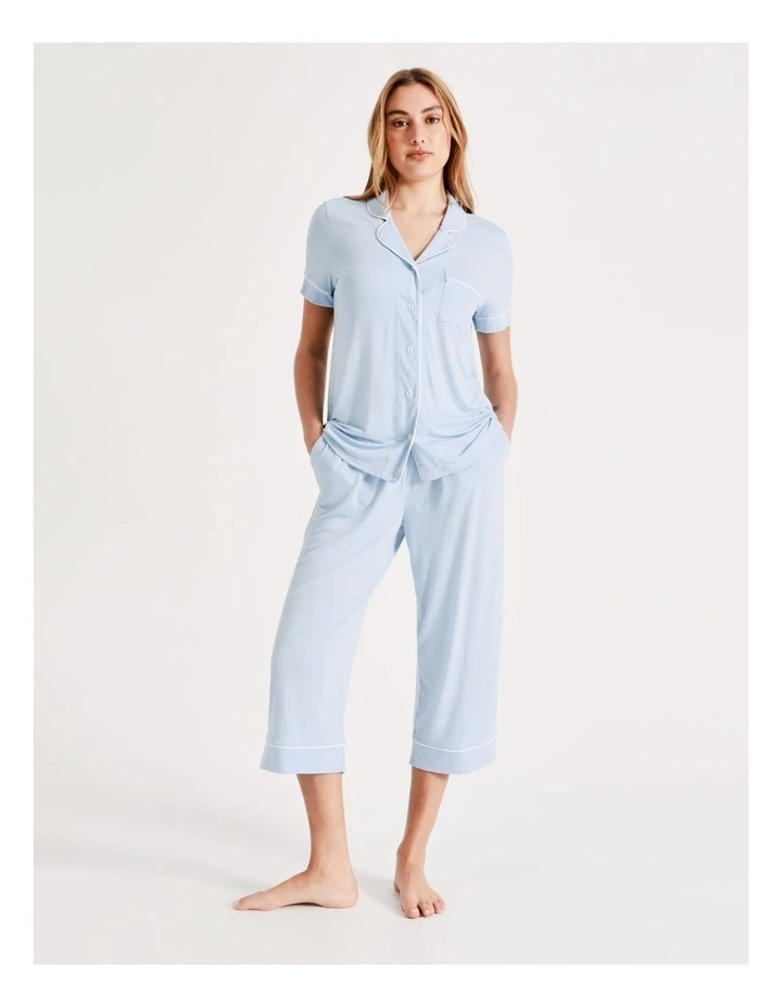 Buy π Chloe & Lola Bamboo 3/4 PJ Set In Blue βοΈ 3 Buy π Chloe & Lola Bamboo 3/4 PJ Set In Blue βοΈ