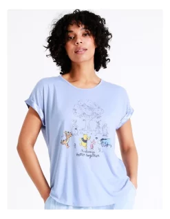 Brand new 🛒 Winnie The Pooh Sleep Tee In Blue ✨
