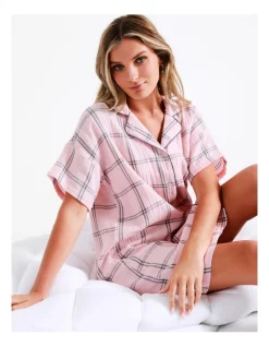 Flash Sale 😉 Chloe & Lola Sleep 👕 Shirt In Pink 😉 -sleepwear-robes Sales unnamed file 1332