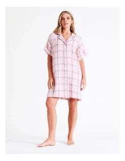 Flash Sale 😉 Chloe & Lola Sleep 👕 Shirt In Pink 😉 -sleepwear-robes Sales unnamed file 1333