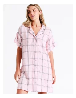 Flash Sale 😉 Chloe & Lola Sleep 👕 Shirt In Pink 😉 -sleepwear-robes Sales unnamed file 1334