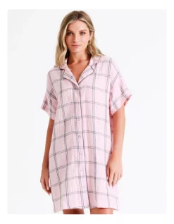 Flash Sale 😉 Chloe & Lola Sleep 👕 Shirt In Pink 😉 -sleepwear-robes Sales unnamed file 1335