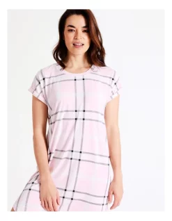 Best Pirce 🎁 Soho Core Short Sleeve Nightie In Pink 🤩 -sleepwear-robes Sales unnamed file 1365