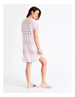 Best Pirce 🎁 Soho Core Short Sleeve Nightie In Pink 🤩 -sleepwear-robes Sales unnamed file 1366