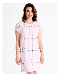 Best Pirce 🎁 Soho Core Short Sleeve Nightie In Pink 🤩 -sleepwear-robes Sales unnamed file 1367