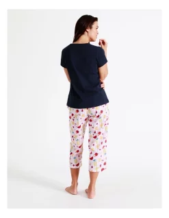 Best deal ⭐ Soho Organic Cotton Knit V-Neck 3/4 PJ Set In Assorted ✨ -sleepwear-robes Sales unnamed file 137
