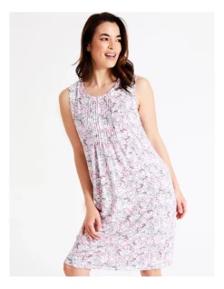 Outlet 🧨 Soho Viscose Elastane Sleeveless Nightie In Light Pink ⌛ -sleepwear-robes Sales unnamed file 1380