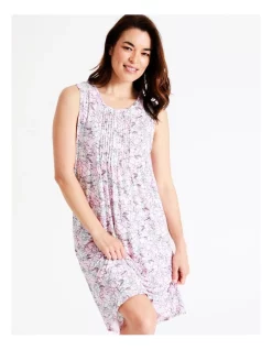 Outlet 🧨 Soho Viscose Elastane Sleeveless Nightie In Light Pink ⌛ -sleepwear-robes Sales unnamed file 1383