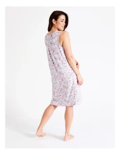 Outlet 🧨 Soho Viscose Elastane Sleeveless Nightie In Light Pink ⌛ -sleepwear-robes Sales unnamed file 1385