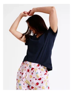 Best deal ⭐ Soho Organic Cotton Knit V-Neck 3/4 PJ Set In Assorted ✨ -sleepwear-robes Sales unnamed file 139