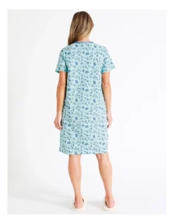 Hot Sale π― Soho Short Length Nightie In Teal π 13 Hot Sale π― Soho Short Length Nightie In Teal π -sleepwear-robes Sales unnamed file 1391