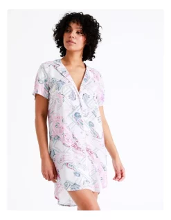 Brand new π Chloe & Lola Woven Short Sleeve Night π Shirt In Pink π― 12 Brand new π Chloe & Lola Woven Short Sleeve Night π Shirt In Pink π― -sleepwear-robes Sales unnamed file 1443