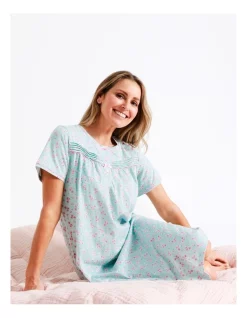 Deals ๐คฉ Soho Mid Length Nightie In Teal ๐ฏ