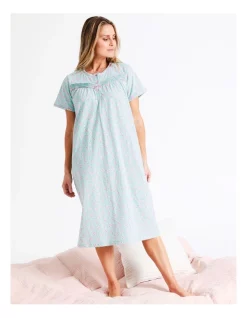 Deals 🤩 Soho Mid Length Nightie In Teal 💯 -sleepwear-robes Sales unnamed file 1483