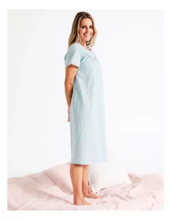 Deals 🤩 Soho Mid Length Nightie In Teal 💯 -sleepwear-robes Sales unnamed file 1485