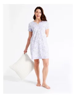 Buy π Soho Organic Cotton Short Sleeve Half Placket Nightie In Lilac βοΈ 12 Buy π Soho Organic Cotton Short Sleeve Half Placket Nightie In Lilac βοΈ -sleepwear-robes Sales unnamed file 1537