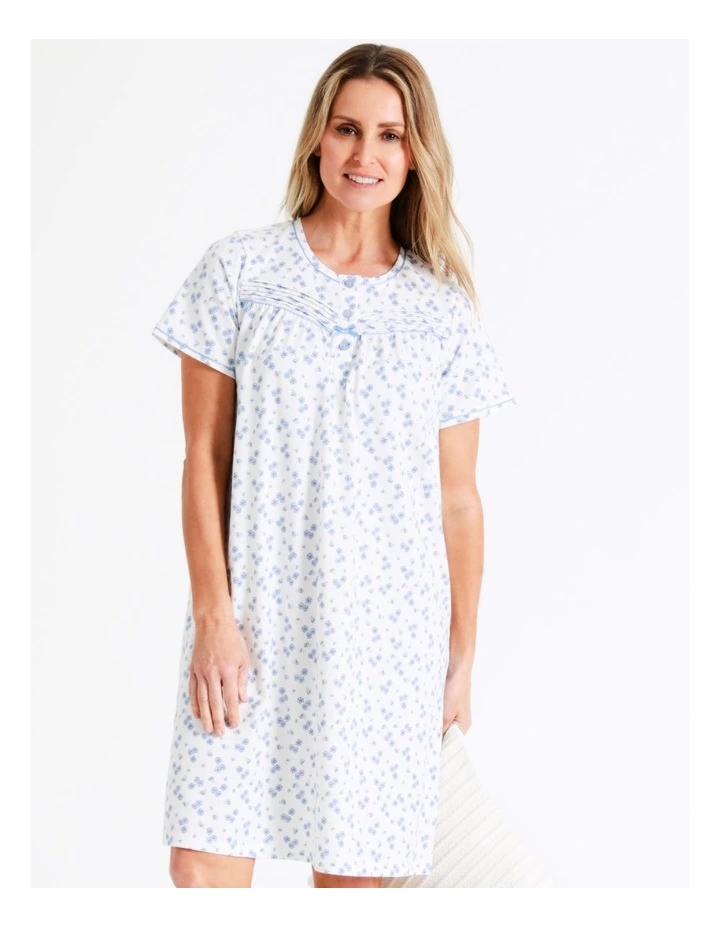 Wholesale π Soho Short Sleeve Nightie In White 𧨠7 Wholesale π Soho Short Sleeve Nightie In White 𧨠- Image 5