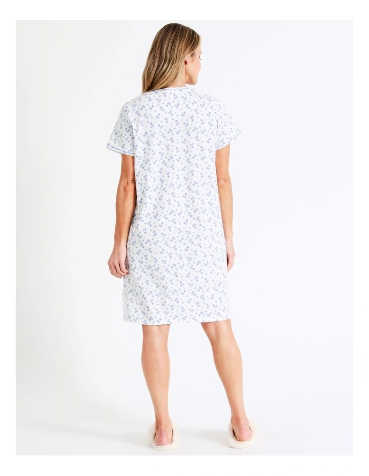 Wholesale π Soho Short Sleeve Nightie In White 𧨠9 Wholesale π Soho Short Sleeve Nightie In White 𧨠- Image 7