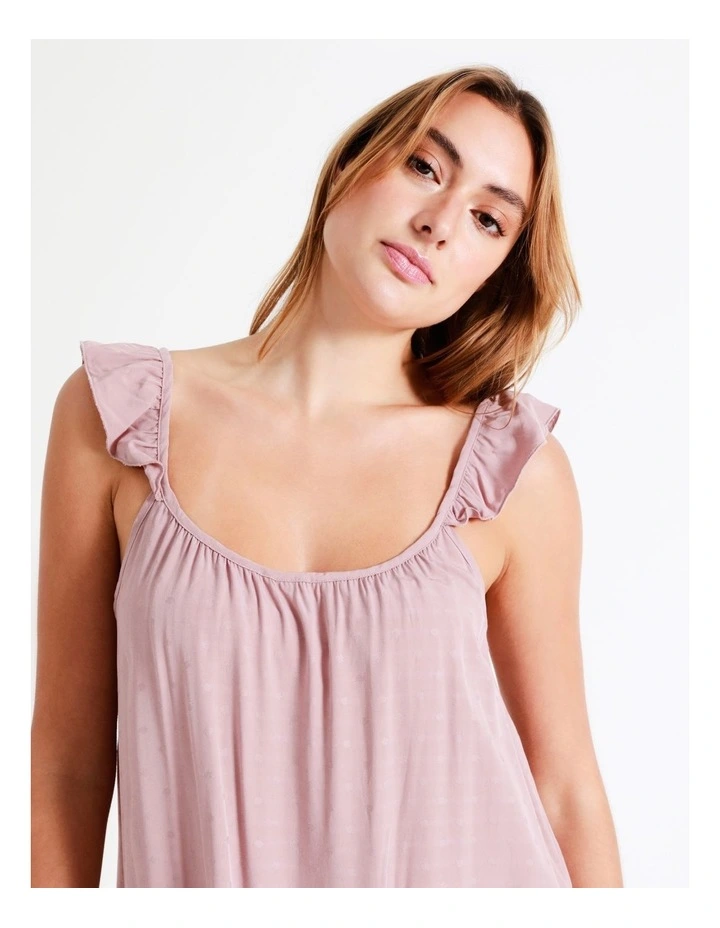 Brand new ๐ฅฐ Chloe & Lola Frill Shoulder Chemise In Pink ๐ 5 Brand new ๐ฅฐ Chloe & Lola Frill Shoulder Chemise In Pink ๐ - Image 3