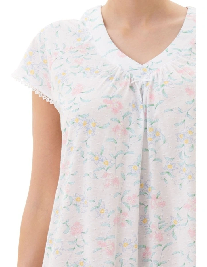 Top 10 π Givoni Mabel Cap Sleeve Short Nightie In White π― 5 Top 10 π Givoni Mabel Cap Sleeve Short Nightie In White π― - Image 3