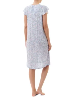 Cheap 🥰 Givoni Brooke Flutter Short Sleeve Nightie In Lucia Blue 🔔 -sleepwear-robes Sales unnamed file 1609