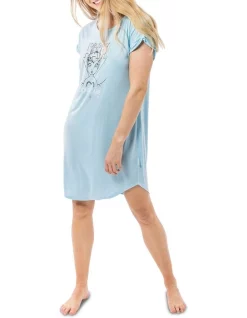 Buy 🤩 Tinkerbell Nightie In Aqua 💯 -sleepwear-robes Sales unnamed file 1623