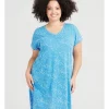 Buy β¨ Taking Shape V-neck Cuff Nightie Mid In Blue/White Spot π 2 Buy β¨ Taking Shape V-neck Cuff Nightie Mid In Blue/White Spot π -sleepwear-robes Sales unnamed file 1645