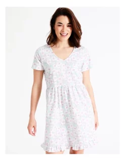 Promo 🤩 Soho Knit Short Sleeve Nightie In Mint ⭐ -sleepwear-robes Sales unnamed file 1696