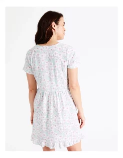 Promo 🤩 Soho Knit Short Sleeve Nightie In Mint ⭐ -sleepwear-robes Sales unnamed file 1697