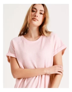 Budget 𧨠Chloe & Lola Waffle Short Sleeve Nightie In Pink 𧨠12 Budget 𧨠Chloe & Lola Waffle Short Sleeve Nightie In Pink 𧨠-sleepwear-robes Sales unnamed file 1701