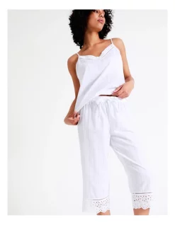 Budget 🔔 Chloe & Lola Seersucker 3/4 Pant ⭐ -sleepwear-robes Sales unnamed file 174