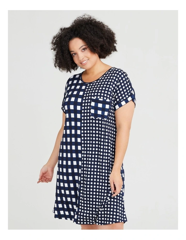 Cheapest π Taking Shape Bamboo Spliced Gingham Nightie In Blue Multi β€οΈ 5 Cheapest π Taking Shape Bamboo Spliced Gingham Nightie In Blue Multi β€οΈ - Image 3