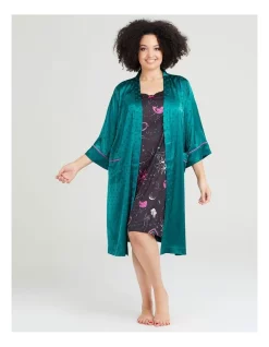 Promo 🌟 Taking Shape Satin Zodiac Lace Nightie In Print 🎉 -sleepwear-robes Sales unnamed file 1783