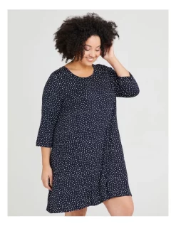 Cheap ๐ Taking Shape Bamboo Spot Pocket Nightie In Blue Multi ๐