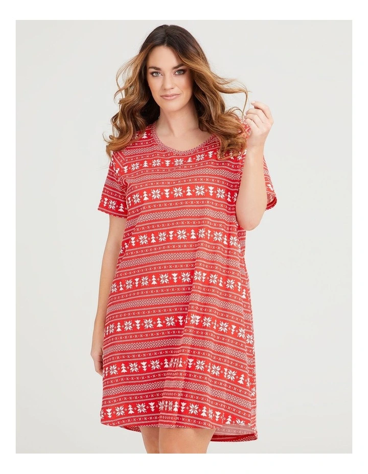 Promo β¨ Taking Shape Cotton π Christmas Fairisle Nightie In Print π― 3 Promo β¨ Taking Shape Cotton π Christmas Fairisle Nightie In Print π―
