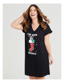 Brand new π Taking Shape Xmas Naughty Nightie In Black π 8 Brand new π Taking Shape Xmas Naughty Nightie In Black π -sleepwear-robes Sales unnamed file 1798