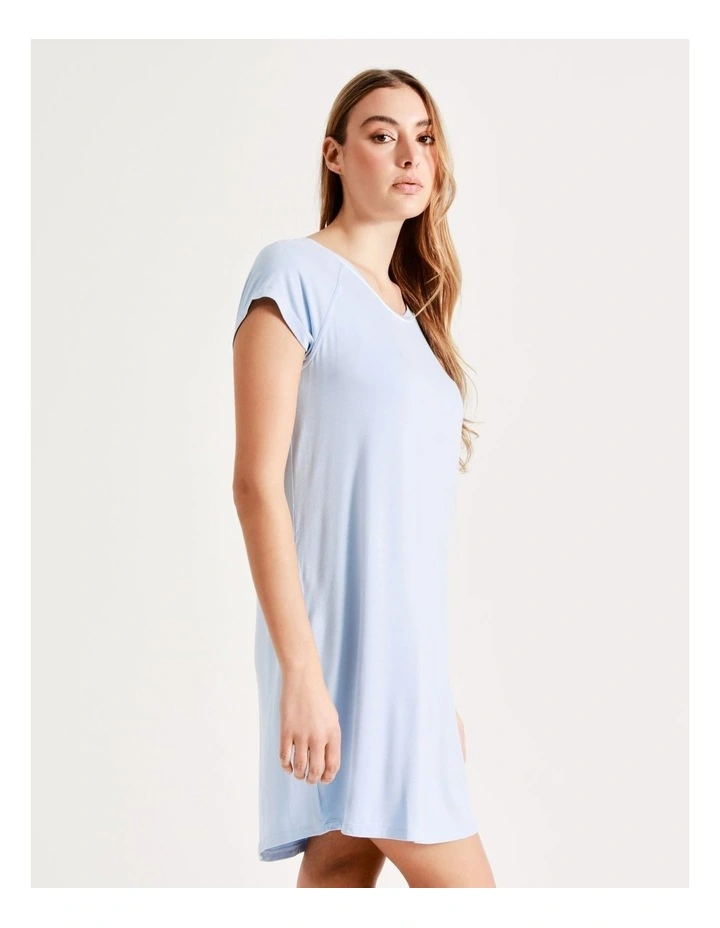 Buy π€© Chloe & Lola Bamboo Short Sleeve Nightie In Blue β¨ 8 Buy π€© Chloe & Lola Bamboo Short Sleeve Nightie In Blue β¨ - Image 6